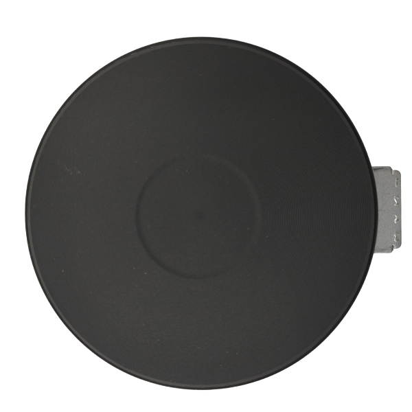 Defy E.G.O 6" Low Heat Solid Plate (145mm, 1000W, 8mm Chrome Trim)