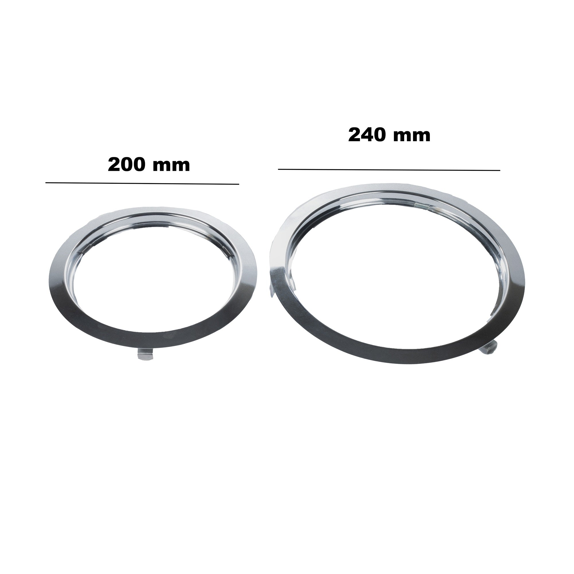 Defy RING ASSY 200MM + 150MM PLATE CHROME KIT