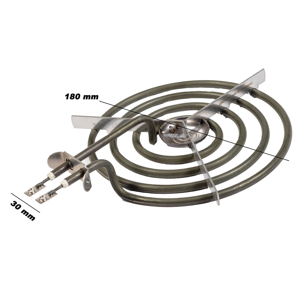Defy Stove Spiral Plate 8" 180mm