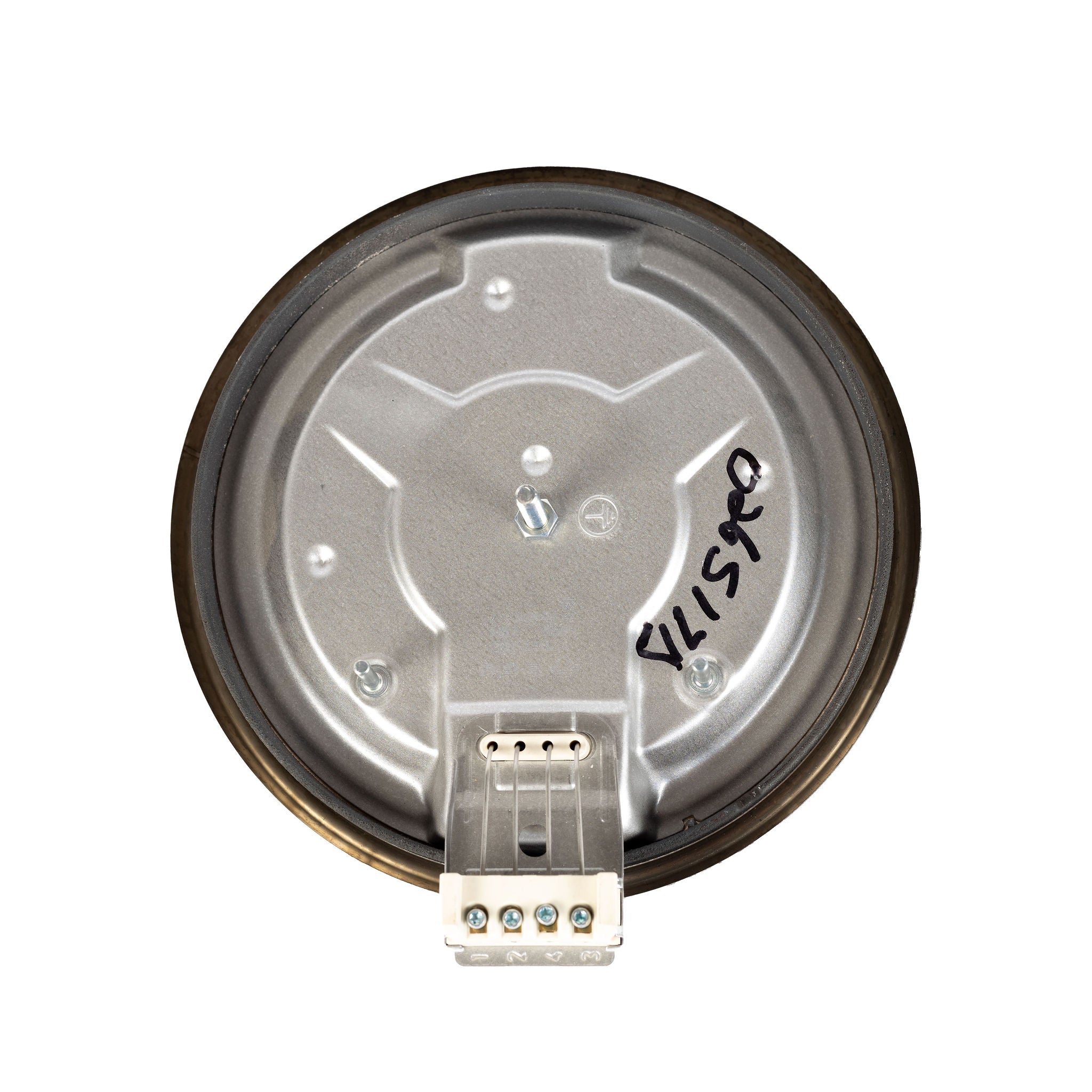 Defy E.G.O 8" Low Heat Solid Plate (180mm, 1500W, 8mm Chrome Trim)