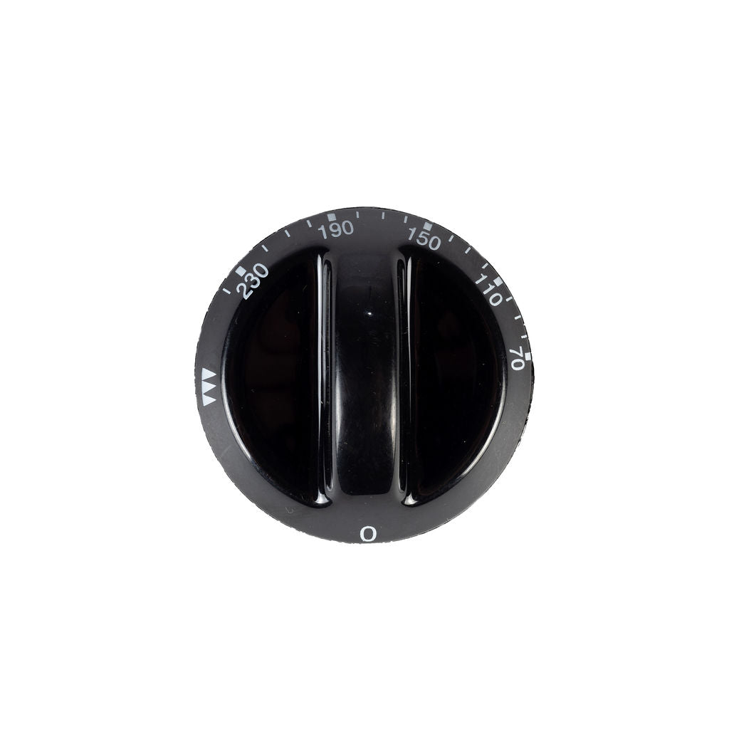 Defy - Stove Black Thermostat Knob