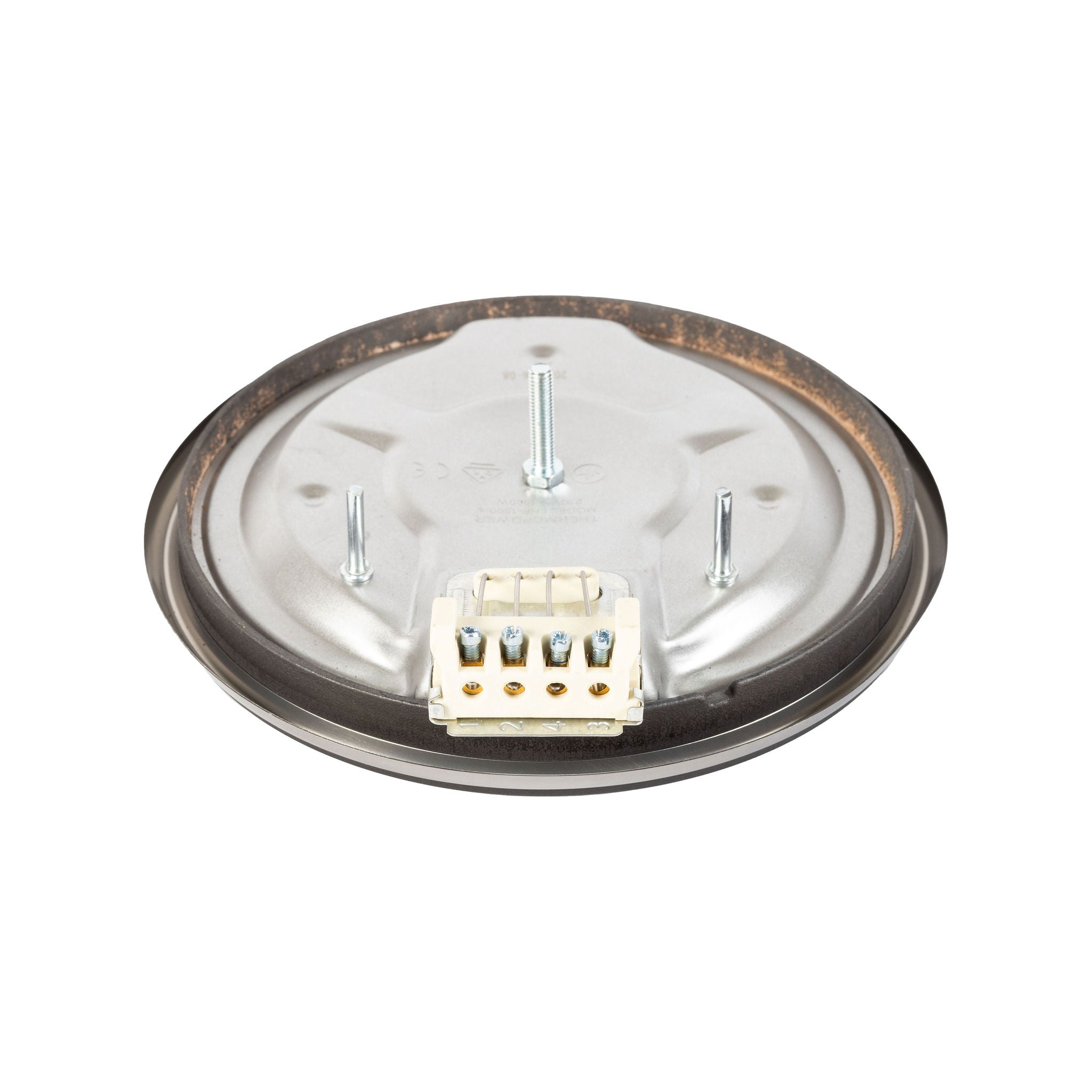 Defy 180mm DIA. 1500W High-Speed Plate with Black Trim