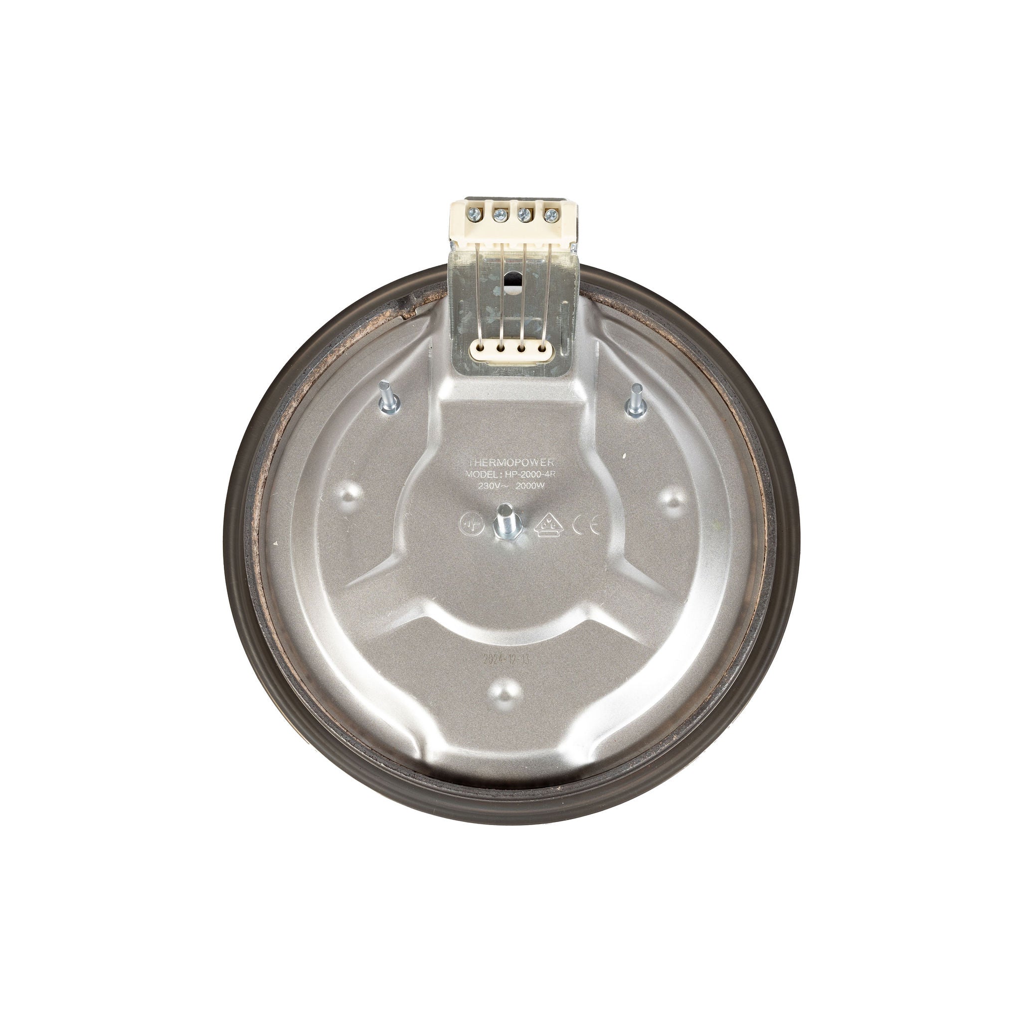 Defy 180mm 2000W High-Speed Stove Plate Black Trim