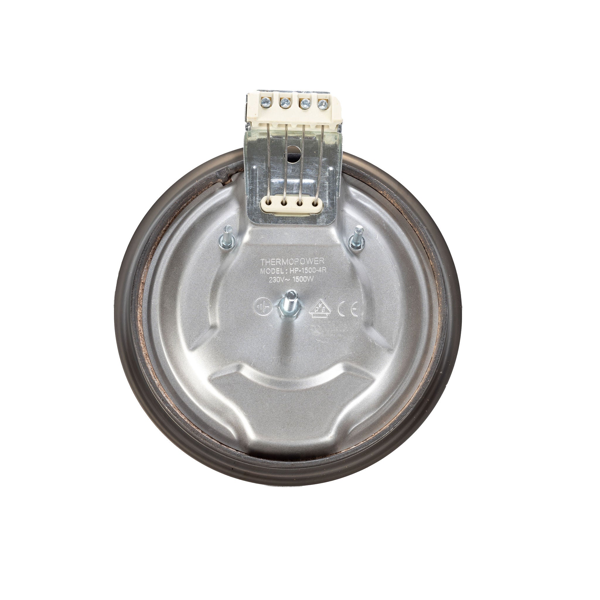 Defy 145mm 1500W High-Speed Stove Plate Black Trim