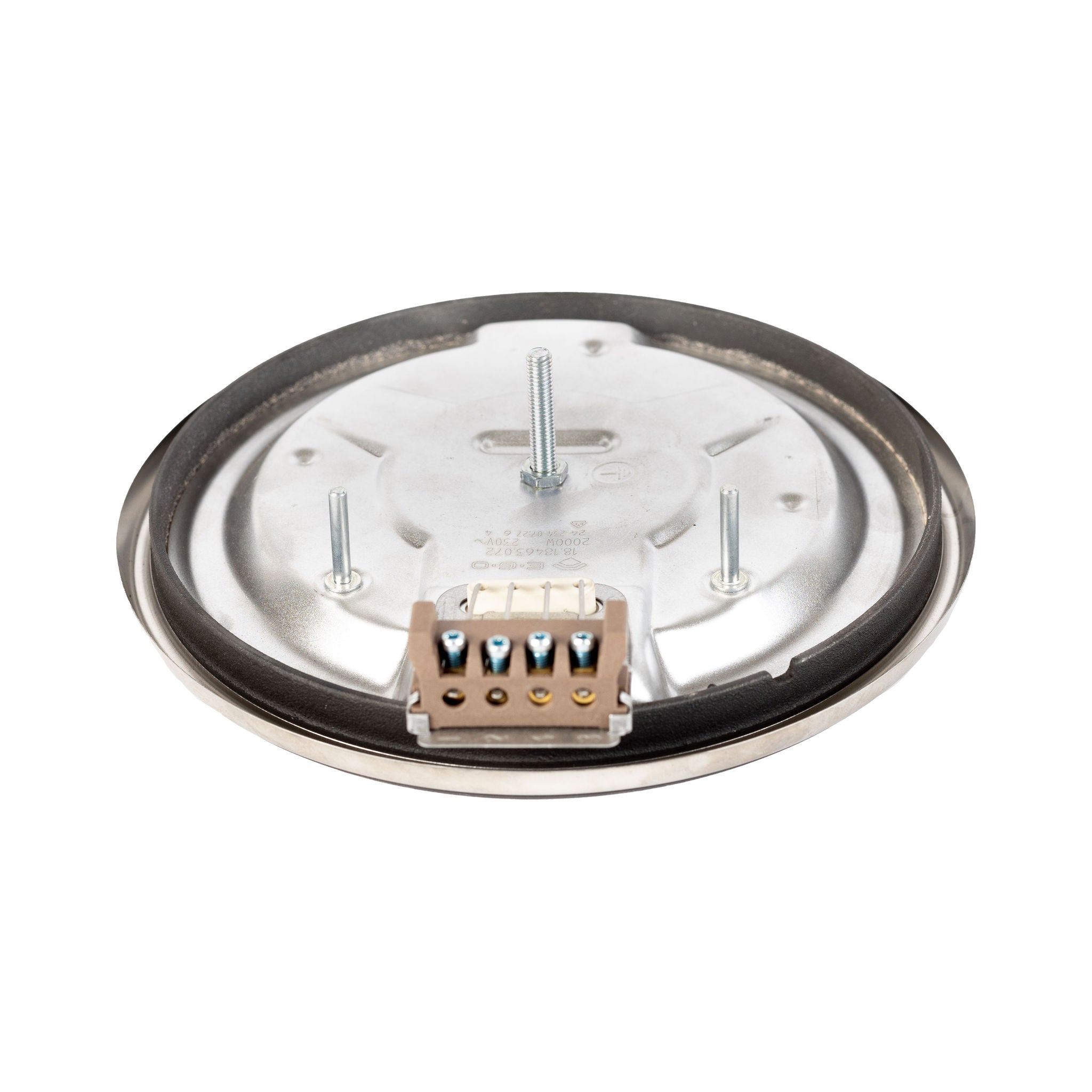 Defy 145mm 1000W Stove Plate with Black Trim