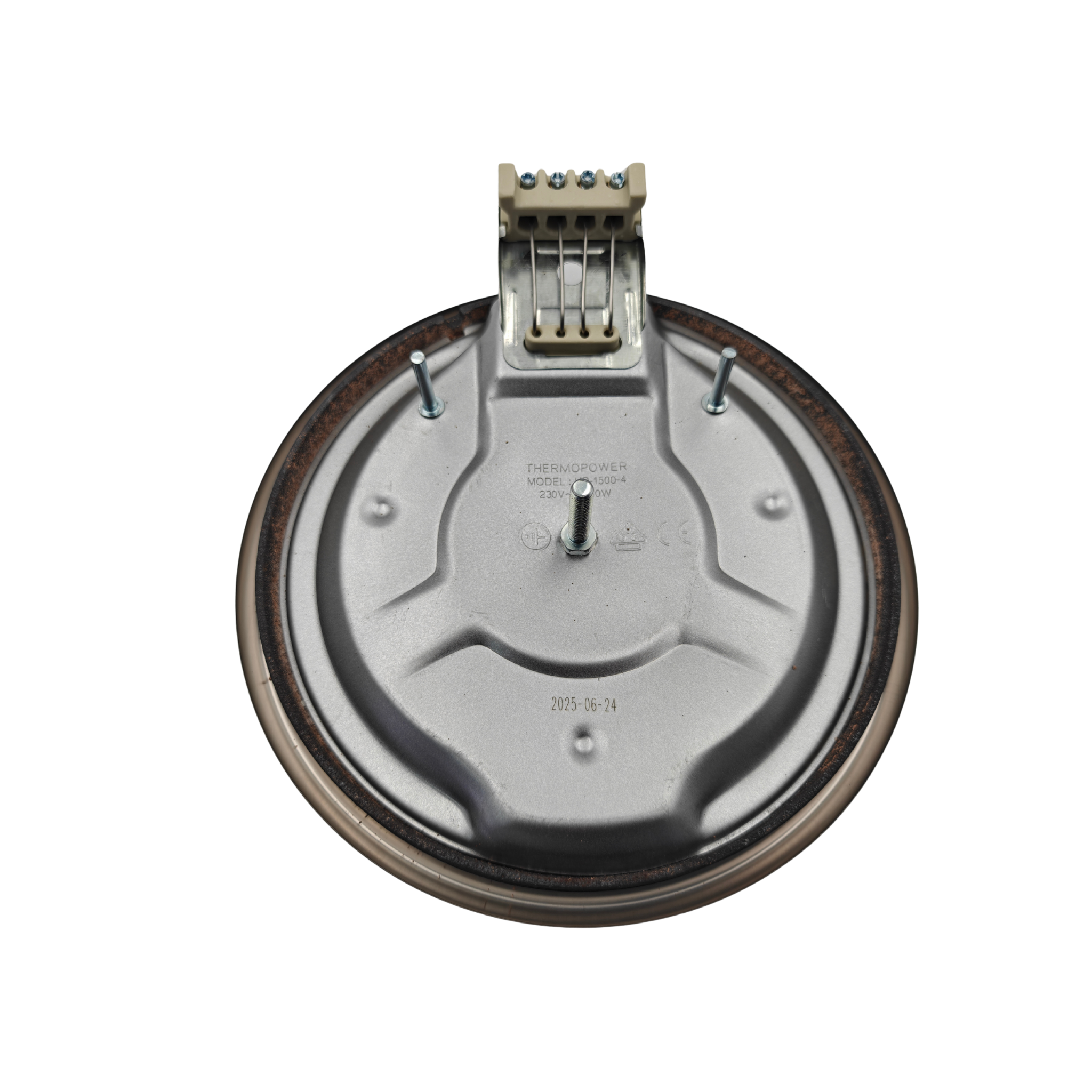 Defy 180mm 1500W Stove Plate with Stainless Steel Trim