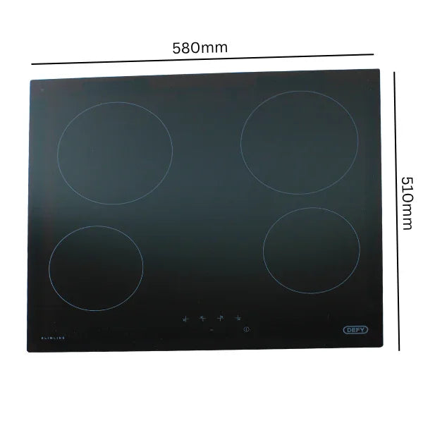 Defy - Hob Glass Assembly (Replacement Glass Only)