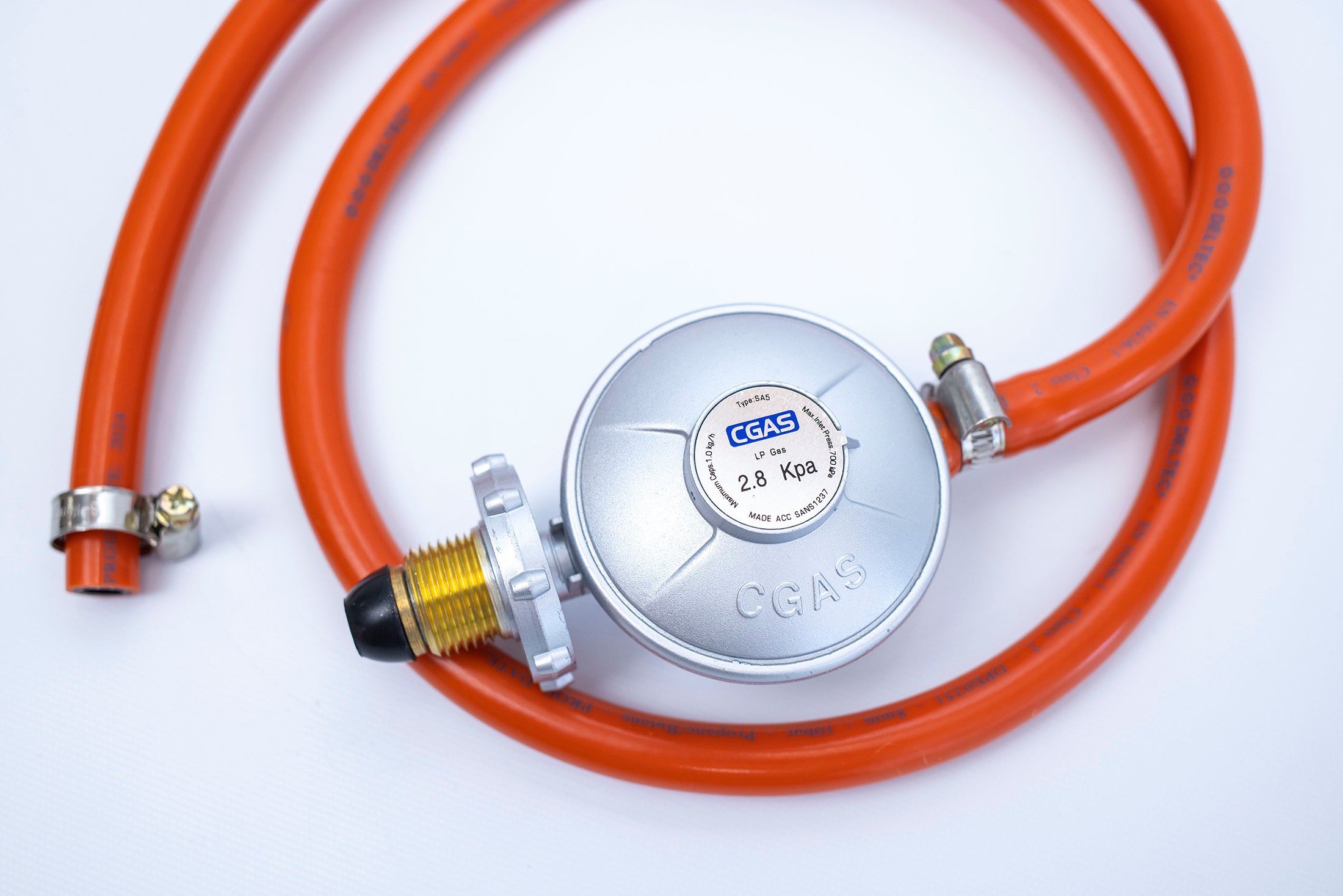 Defy - Gas Regulator 2.8kPa with 1.2m Hose