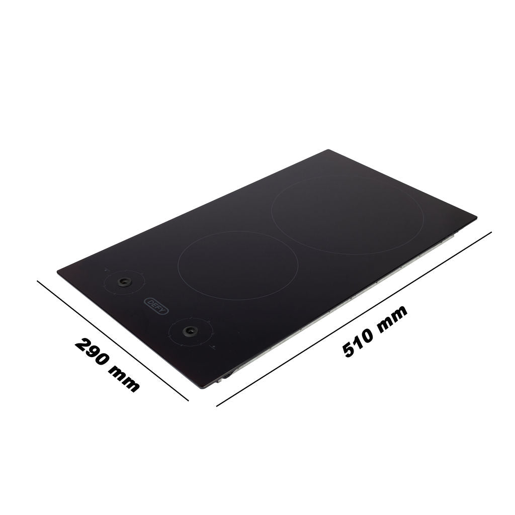 Hob Replacement Glass For Defy Domino Hob Ceran DHD 408