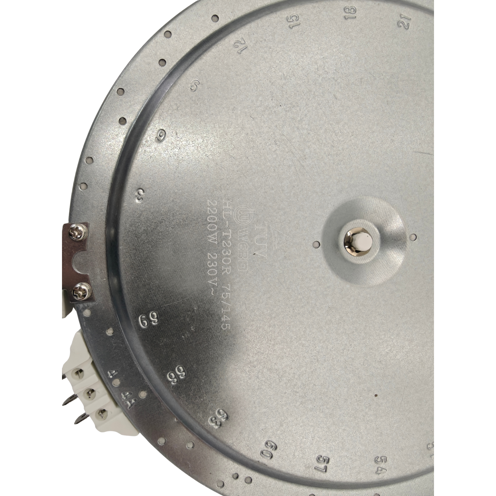 Defy Hob Glass Top Dual Plate (230mm, 2200w)