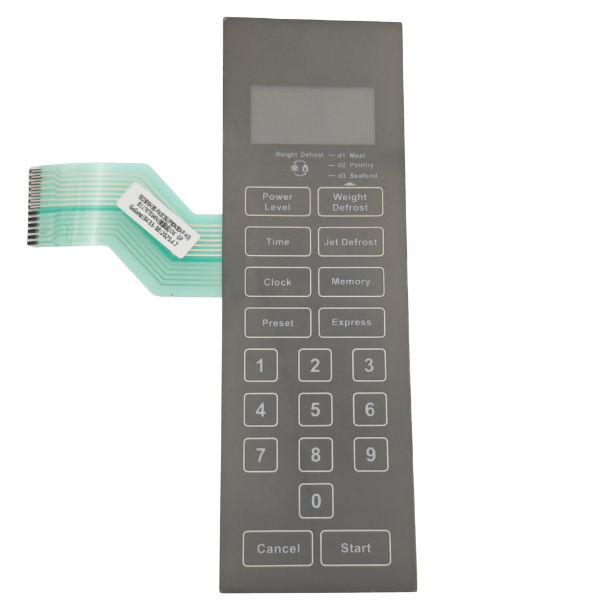 Defy Microwave Oven Touch Pad