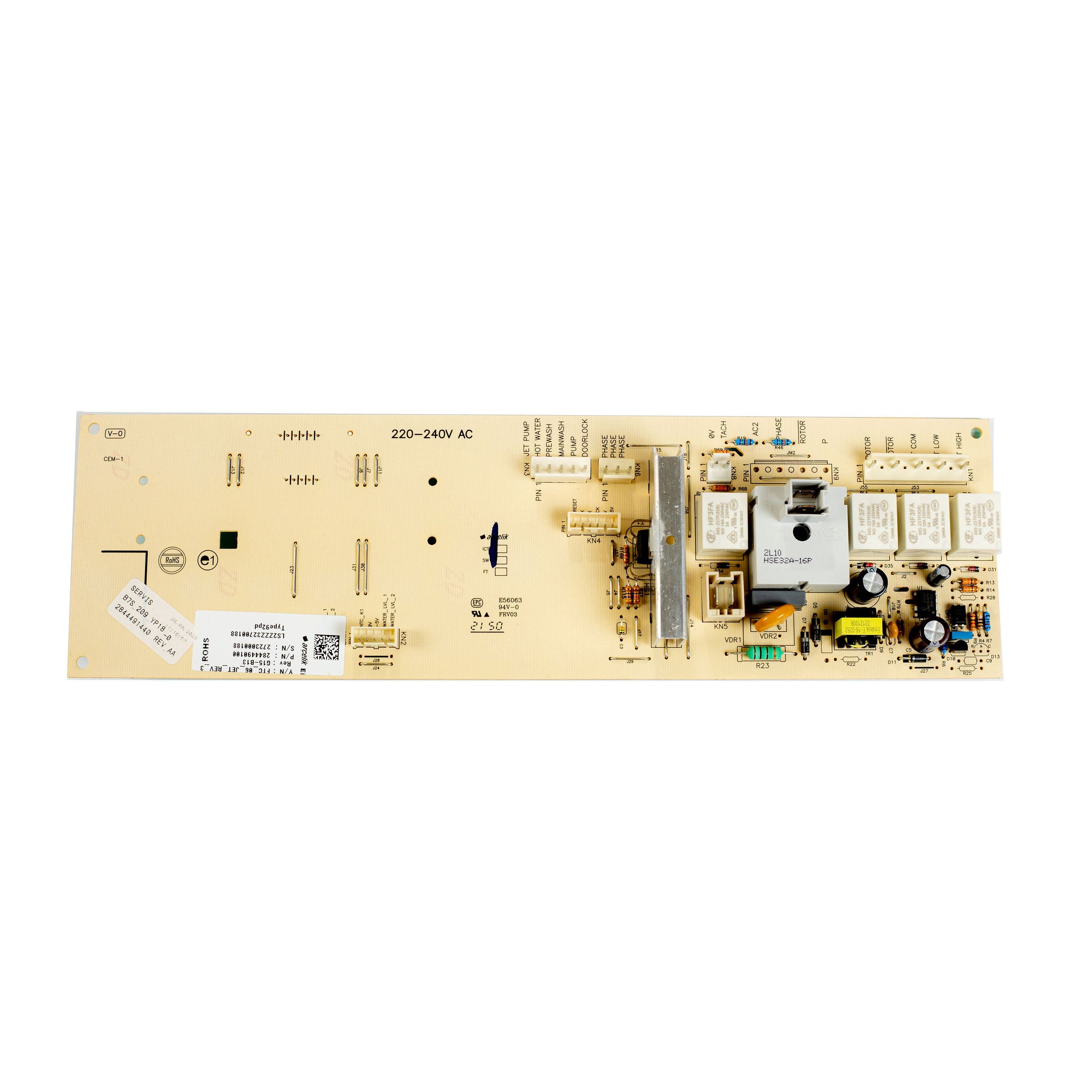 Defy Washing Machine Main PC Board