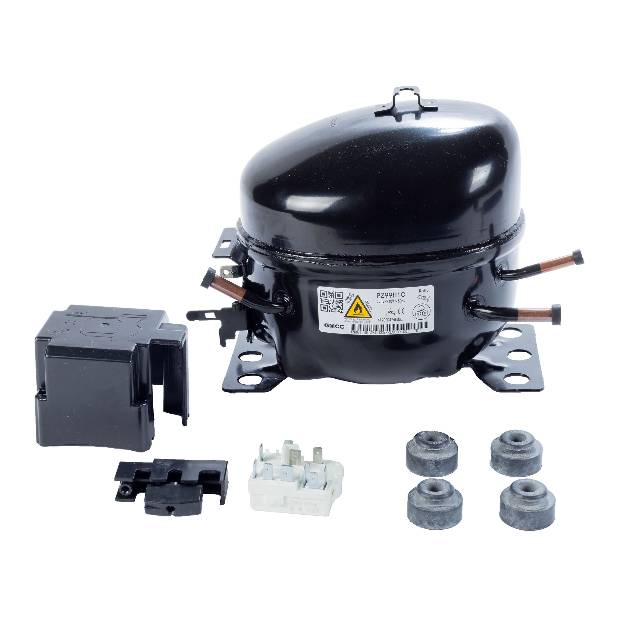 Defy Compressor Assembly PZ99H1C 1/4 Hp R600a