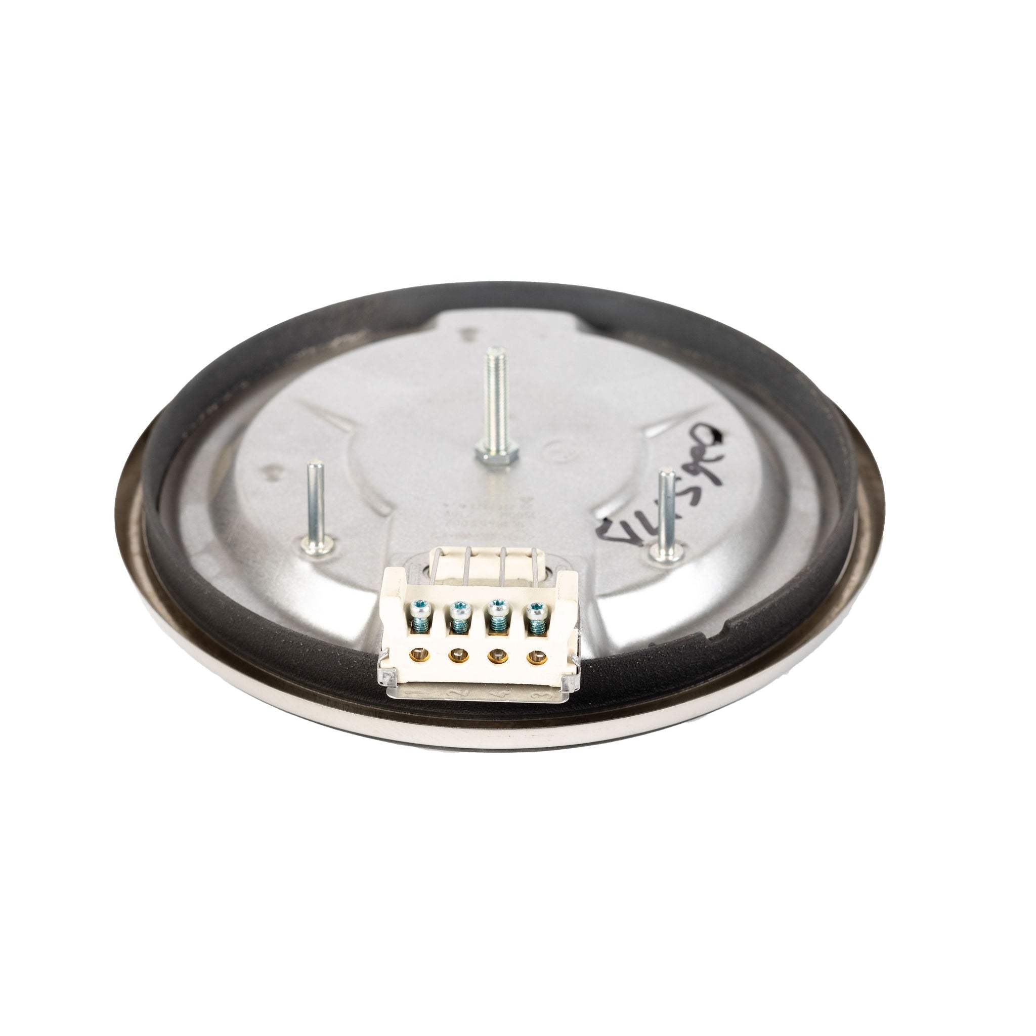Defy E.G.O 8" Low Heat Solid Plate (180mm, 1500W, 8mm Chrome Trim)