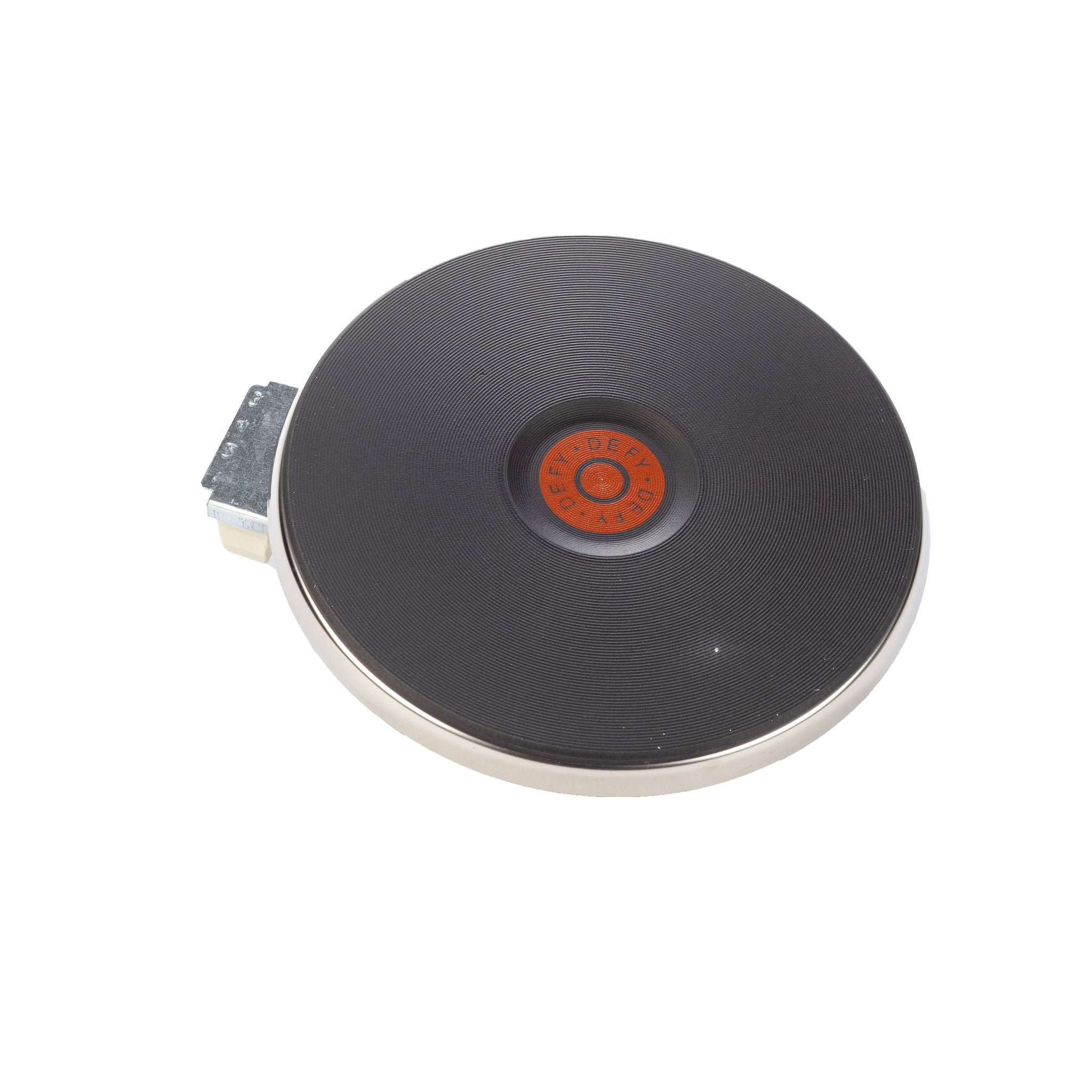 Defy 145mm 1500W High-Speed Stove Plate with Black Trim