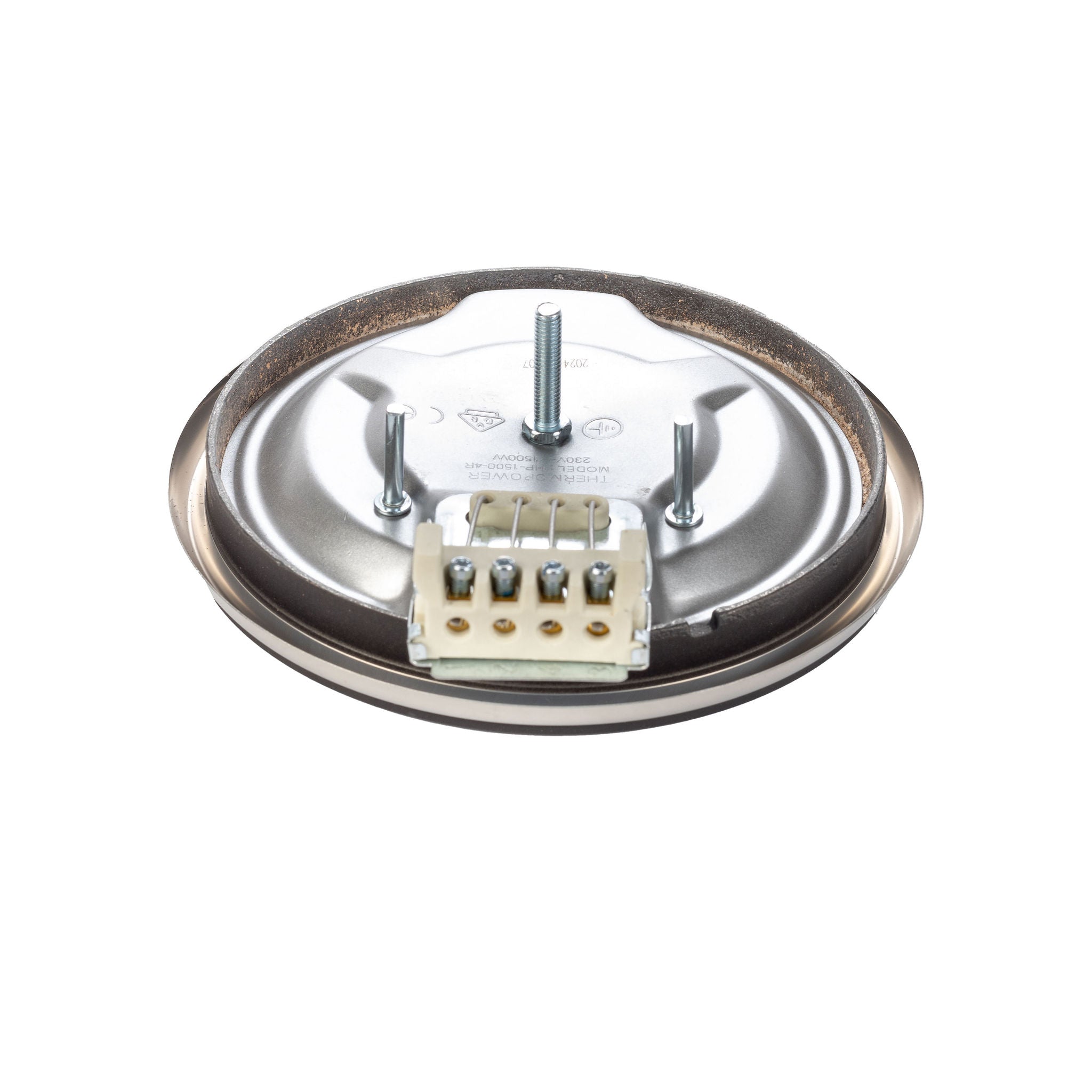 Defy 145mm 1500W High-Speed Stove Plate with Black Trim