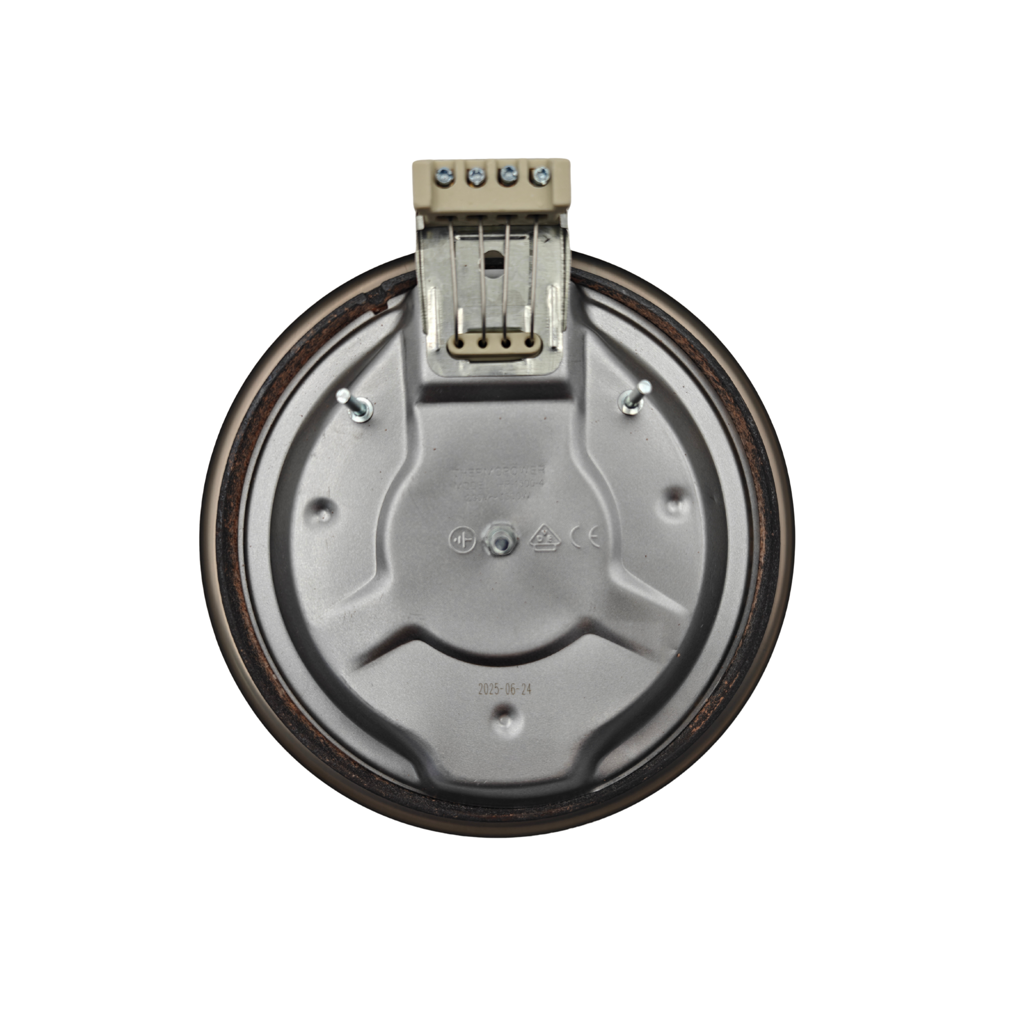 Defy 180mm 1500W Stove Plate with Stainless Steel Trim