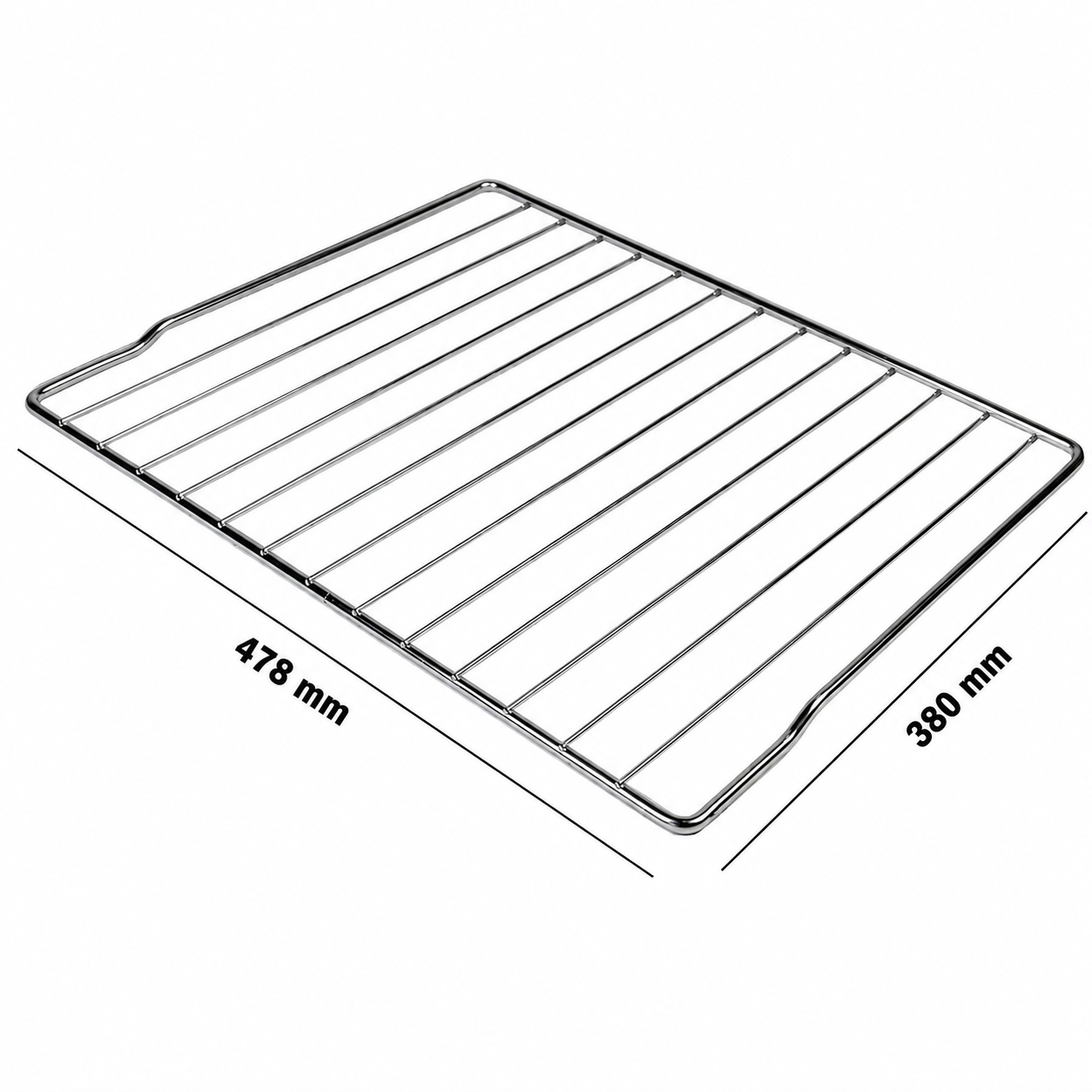 Defy Oven Shelf Chromed Finish 478 x 380mm
