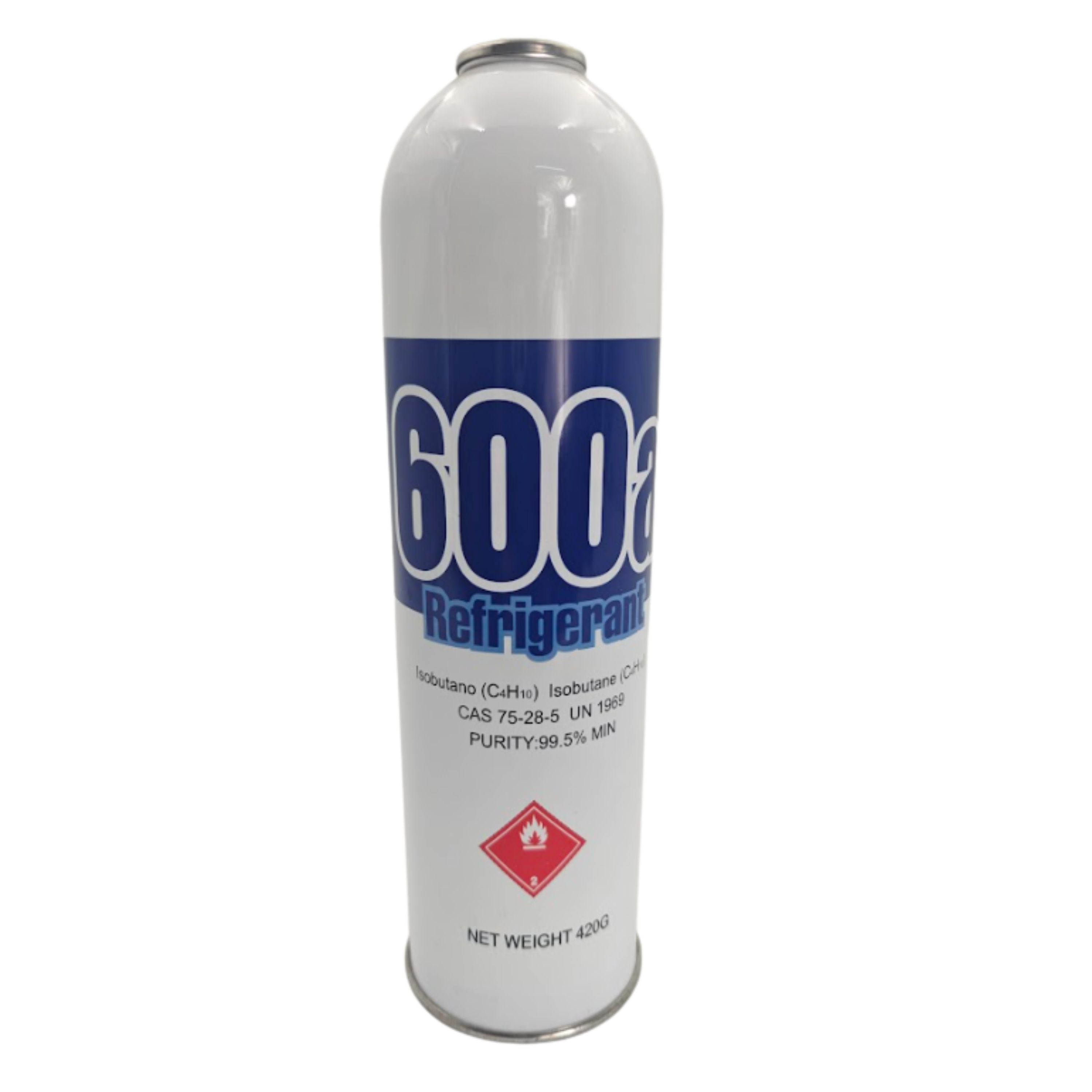 R600a Refrigerant Gas 420g – Isobutane Cooling Gas for Fridges & Freezers