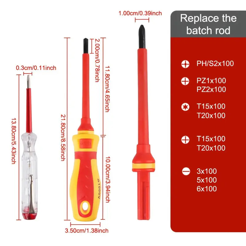 Electrician Repair Tools Kit 13pcs 1000V