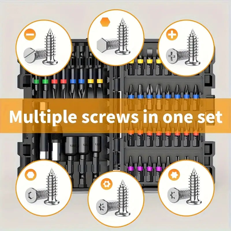 Homecraft 45pcs Impact Driver Bit Set