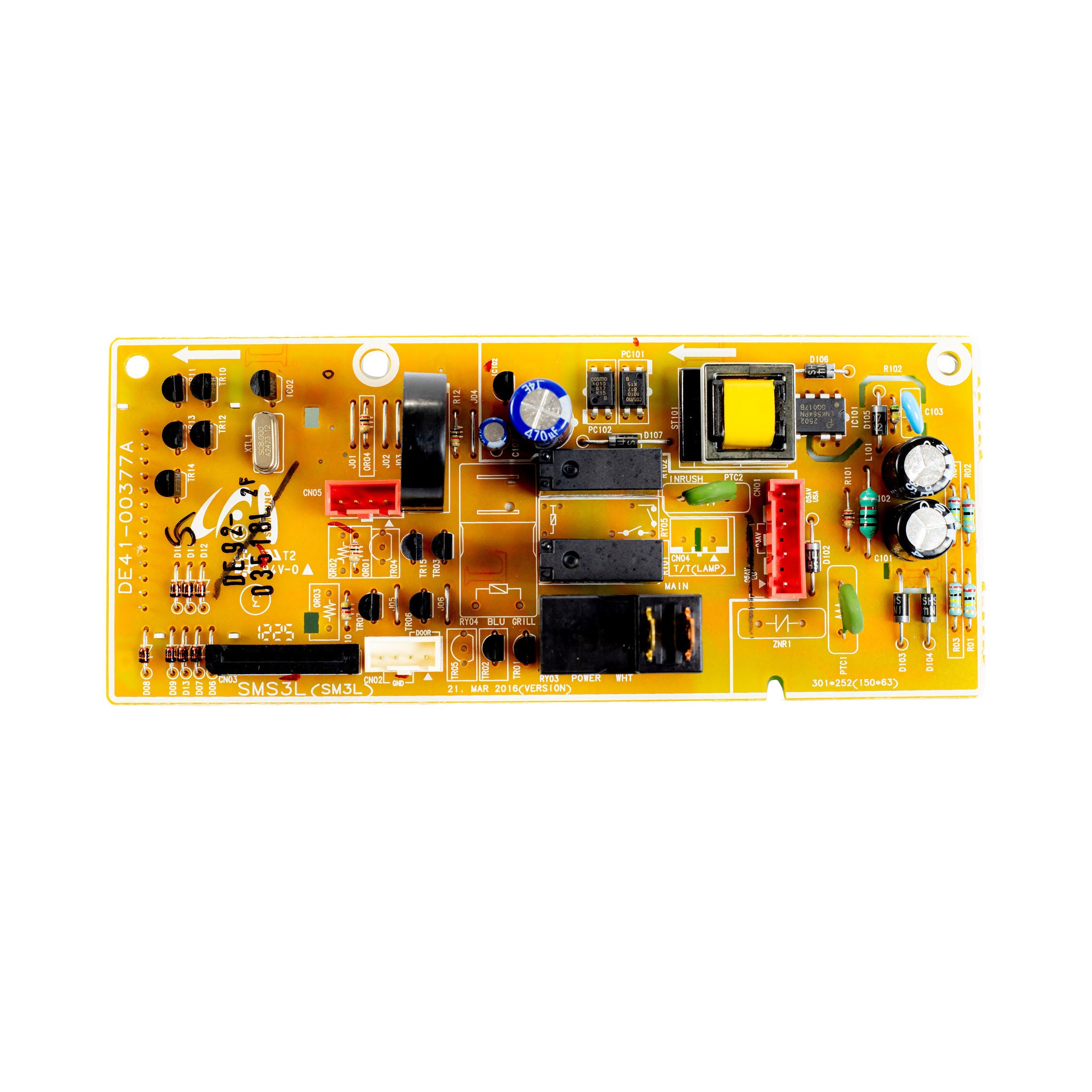 Samsung Microwave Oven PC Board