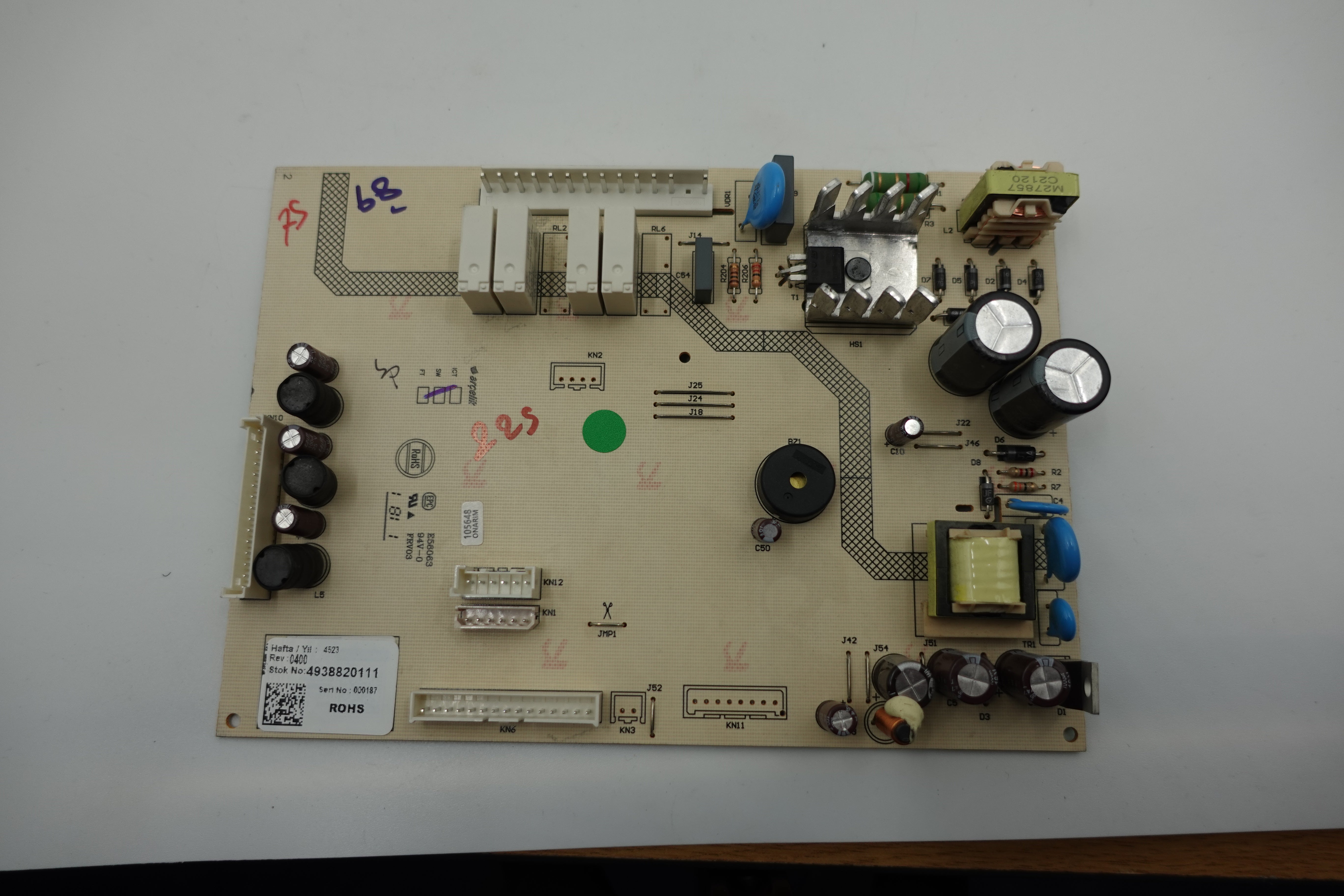 Defy Fridge Pc Board